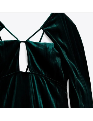 Сукня Zara S Зелена BTG-0135