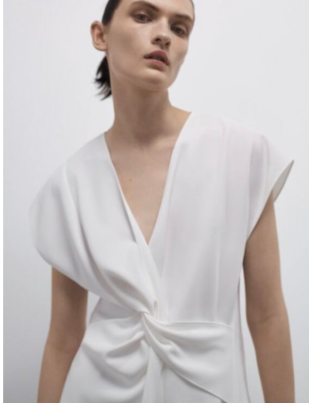 Блуза Zara M Біла BTG-0179