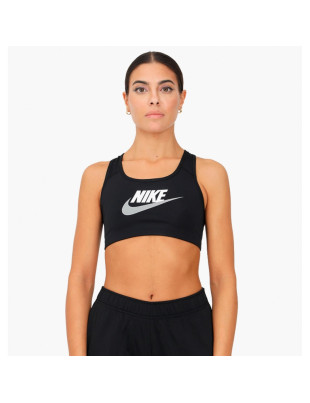 Топ спортивный женский Nike swoosh bra XL Черный 463-