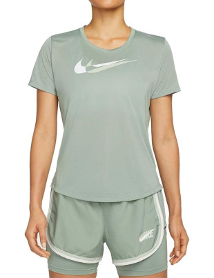 Жіноча футболка оригінал Nike L Зелена 507-