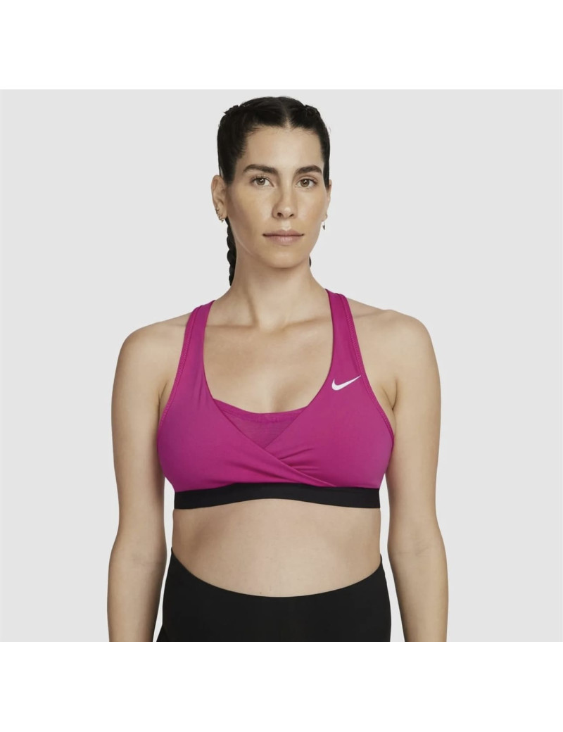 Жіночий спортивний топ Nike Womens Swoosh Sports Bra in Pink M Рожевий 513-