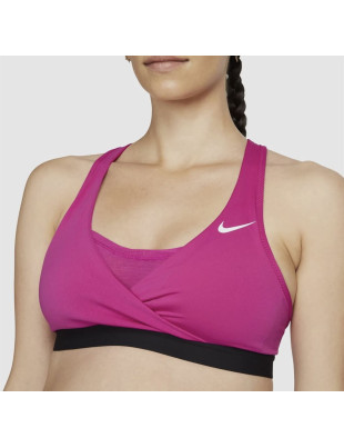 Жіночий спортивний топ Nike Womens Swoosh Sports Bra in Pink M Рожевий 513-