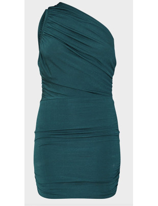 Платье Prettylittlething XL Зеленое 336-