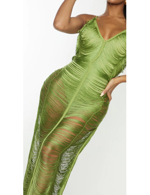 Сукня Prettylittlething XXL Зелена 340-